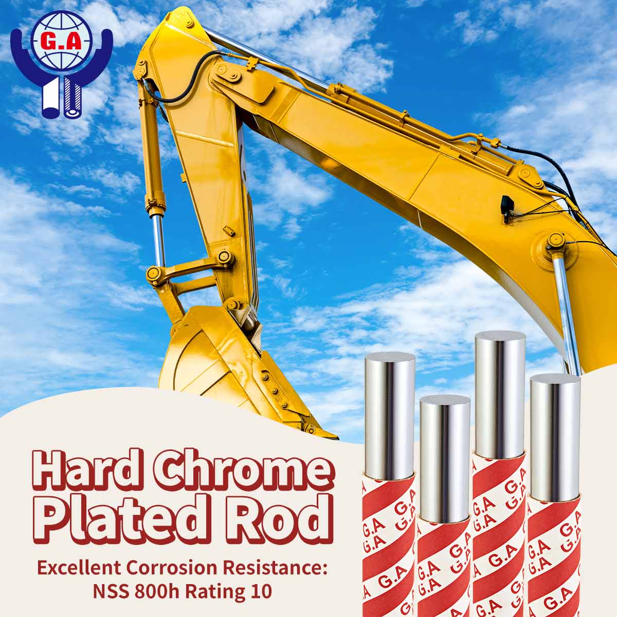 C45E Hard Chrome Plated Steel Bar 3
